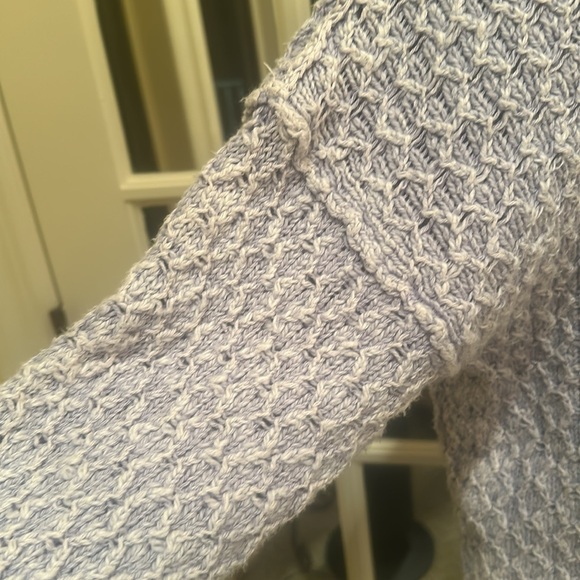 Anthropologie NWT S Textured Knit V-neck Pilcro Cristian Sweater Tie-Dye Lavende - Picture 8 of 14